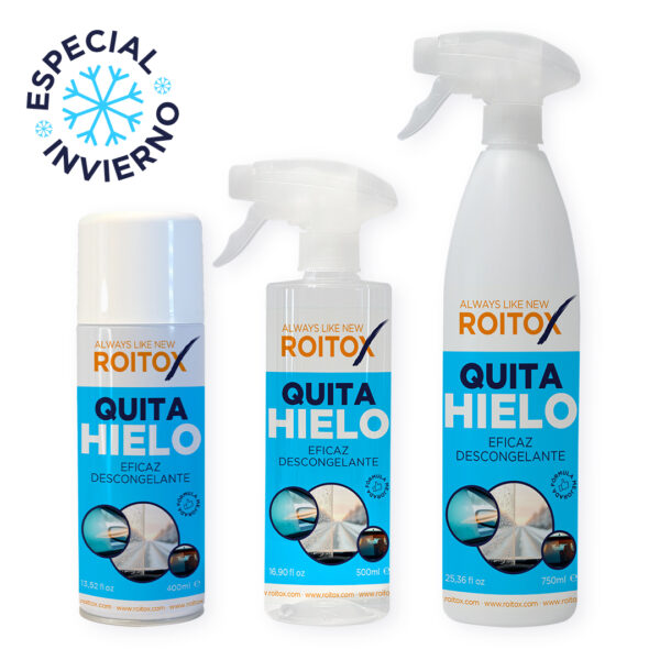 QUITA HIELO FORMATOS