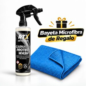 Champú con Cera de Carnauba para Coche y Moto